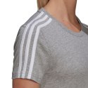 Adidas Koszulka damska adidas Essentials Slim T-shirt szara GL0785