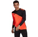 Adidas teamwear Bluza bramkarska męska adidas Squadra 21 Goalkeeper Jersey pomarańczowo-czarna GK9805 Adidas teamwear Bluza bramkarska męska adidas Squadra 21 Goalkeeper Jersey pomarańczowo-czarna GK9805