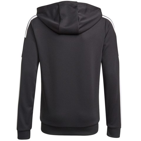 Adidas teamwear Bluza dla dzieci adidas Squadra 21 Hoody Youth czarna GK9544 Adidas teamwear Bluza dla dzieci adidas Squadra 21 Hoody Youth czarna GK9544