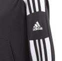 Adidas teamwear Bluza dla dzieci adidas Squadra 21 Hoody Youth czarna GK9544