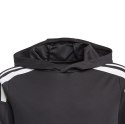 Adidas teamwear Bluza dla dzieci adidas Squadra 21 Hoody Youth czarna GK9544