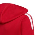 Adidas teamwear Bluza dla dzieci adidas Squadra 21 Hoody Youth czerwona GP6433