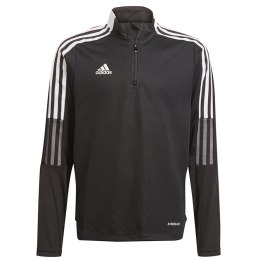 Adidas teamwear Bluza dla dzieci adidas Tiro 21 Training Top Youth czarna GM7325