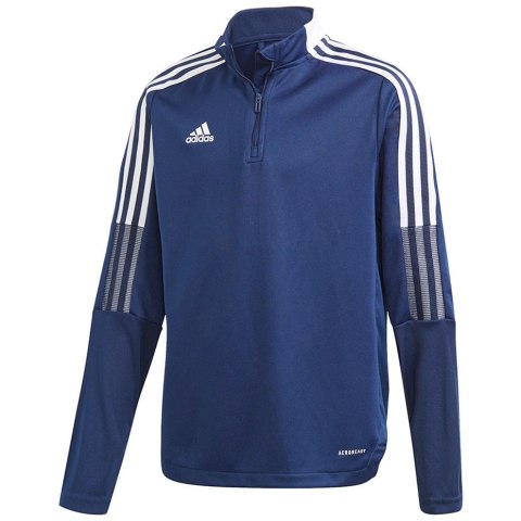 Adidas teamwear Bluza dla dzieci adidas Tiro 21 Training Top Youth granatowa GK9661 Adidas teamwear Bluza dla dzieci adidas Tiro 21 Training Top Youth granatowa GK9661