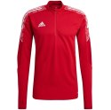 Adidas teamwear Bluza męska adidas Condivo 21 Training Top Primeblue czerwona GH7155 Adidas teamwear Bluza męska adidas Condivo 21 Training Top Primeblue czerwona GH7155