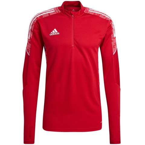 Adidas teamwear Bluza męska adidas Condivo 21 Training Top Primeblue czerwona GH7155 Adidas teamwear Bluza męska adidas Condivo 21 Training Top Primeblue czerwona GH7155