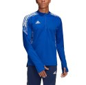 Adidas teamwear Bluza męska adidas Condivo 21 Training Top Primeblue niebieska GE5421 Adidas teamwear Bluza męska adidas Condivo 21 Training Top Primeblue niebieska GE5421