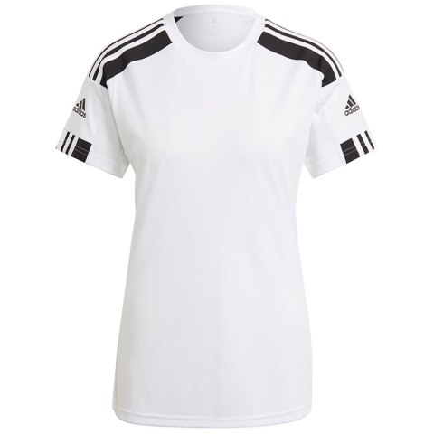 Adidas teamwear Koszulka damska adidas Squadra 21 Jersey biała GN5753