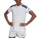 Adidas teamwear Koszulka damska adidas Squadra 21 Jersey biała GN5753