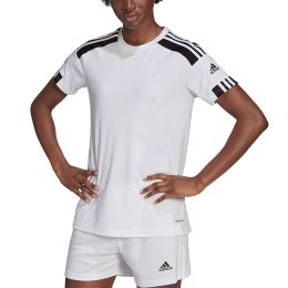 Adidas teamwear Koszulka damska adidas Squadra 21 Jersey biała GN5753