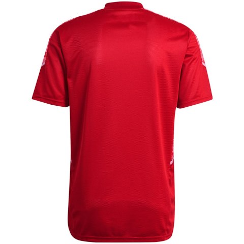 Adidas teamwear Koszulka męska adidas Condivo 21 Training Jersey Primeblue czerwona GH7166 Adidas teamwear Koszulka męska adidas Condivo 21 Training Jersey Primeblue czerwona GH7166