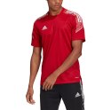 Adidas teamwear Koszulka męska adidas Condivo 21 Training Jersey Primeblue czerwona GH7166