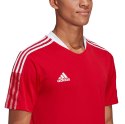 Adidas teamwear Koszulka męska adidas Tiro 21 Training Jersey czerwona GM7588 Adidas teamwear Koszulka męska adidas Tiro 21 Training Jersey czerwona GM7588