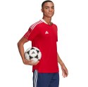 Adidas teamwear Koszulka męska adidas Tiro 21 Training Jersey czerwona GM7588 Adidas teamwear Koszulka męska adidas Tiro 21 Training Jersey czerwona GM7588