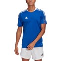 Adidas teamwear Koszulka męska adidas Tiro 21 Training Jersey niebieska GM7589 Adidas teamwear Koszulka męska adidas Tiro 21 Training Jersey niebieska GM7589