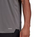 Adidas teamwear Koszulka męska adidas Tiro 21 Training Jersey szara GM7587 Adidas teamwear Koszulka męska adidas Tiro 21 Training Jersey szara GM7587
