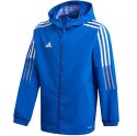 Adidas teamwear Kurtka dla dzieci adidas Tiro 21 Windbreaker Youth niebieska GP4978