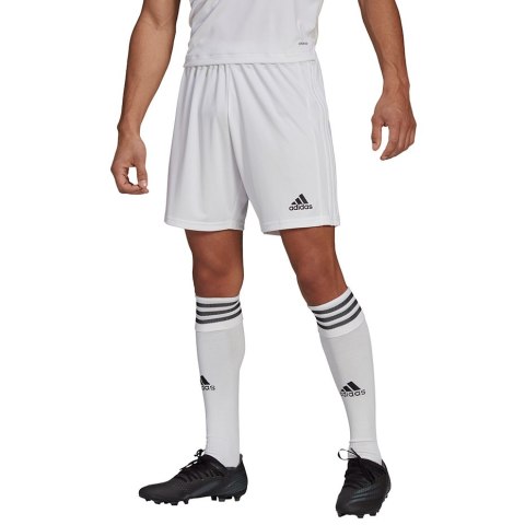 Adidas teamwear Spodenki męskie adidas Squadra 21 Short białe GN5774 Adidas teamwear Spodenki męskie adidas Squadra 21 Short białe GN5774