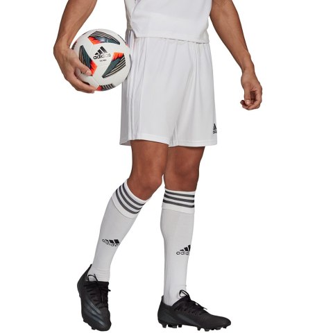 Adidas teamwear Spodenki męskie adidas Squadra 21 Short białe GN5774 Adidas teamwear Spodenki męskie adidas Squadra 21 Short białe GN5774