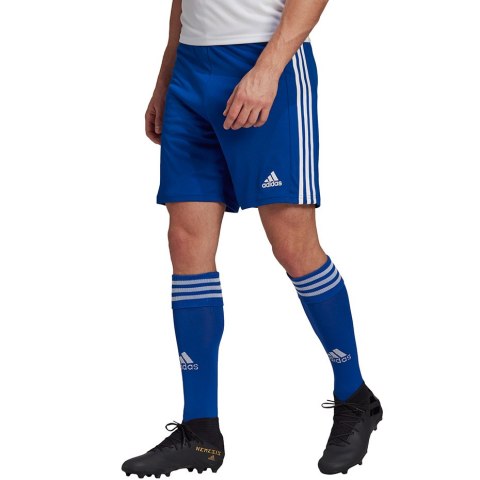 Adidas teamwear Spodenki męskie adidas Squadra 21 Short niebieskie GK9153 Adidas teamwear Spodenki męskie adidas Squadra 21 Short niebieskie GK9153