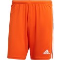 Adidas teamwear Spodenki męskie adidas Squadra 21 Short pomarańczowe GN8084