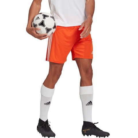 Adidas teamwear Spodenki męskie adidas Squadra 21 Short pomarańczowe GN8084 Adidas teamwear Spodenki męskie adidas Squadra 21 Short pomarańczowe GN8084