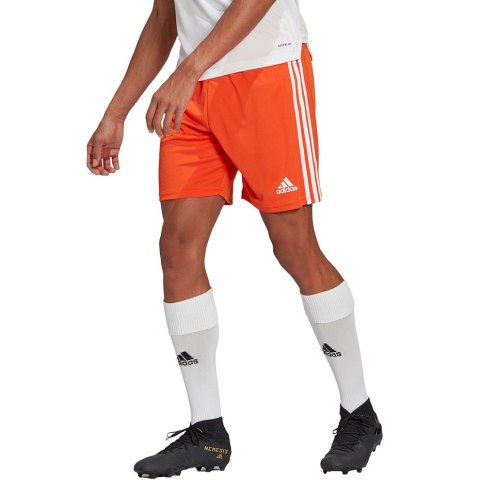 Adidas teamwear Spodenki męskie adidas Squadra 21 Short pomarańczowe GN8084 Adidas teamwear Spodenki męskie adidas Squadra 21 Short pomarańczowe GN8084