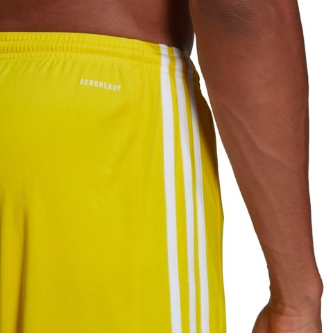 Adidas teamwear Spodenki męskie adidas Squadra 21 Short żółte GN5772 Adidas teamwear Spodenki męskie adidas Squadra 21 Short żółte GN5772