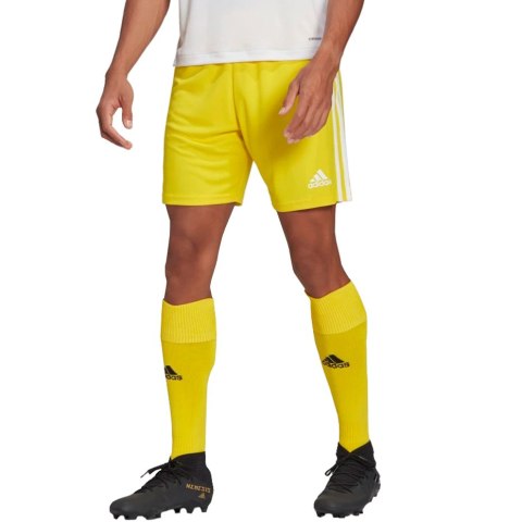 Adidas teamwear Spodenki męskie adidas Squadra 21 Short żółte GN5772 Adidas teamwear Spodenki męskie adidas Squadra 21 Short żółte GN5772