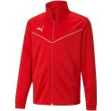 Puma Bluza dla dzieci Puma teamRISE Training Poly Jacket Jr czerwona 657393 01