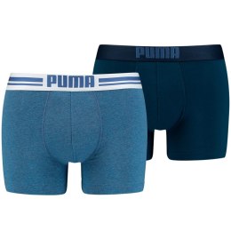 Puma Bokserki męskie Puma Placed Logo Boxer 2P denim 906519 05