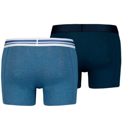 Puma Bokserki męskie Puma Placed Logo Boxer 2P denim 906519 05 Puma Bokserki męskie Puma Placed Logo Boxer 2P denim 906519 05