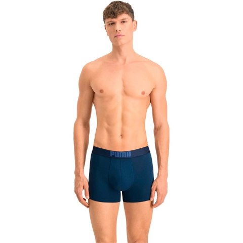 Puma Bokserki męskie Puma Placed Logo Boxer 2P denim 906519 05 Puma Bokserki męskie Puma Placed Logo Boxer 2P denim 906519 05