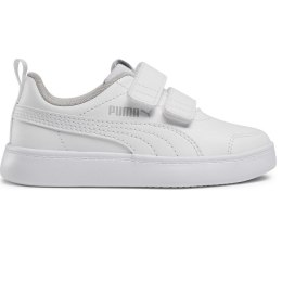 Puma Buty dla dzieci Puma Courtflex v2 V białe 371543 04