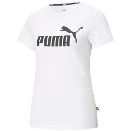 Puma Koszulka damska Puma ESS Logo Tee biała 586774 02