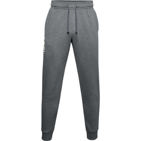 Under Armour Spodnie męskie Under Armour Rival Fleece 3Logo Jogger ciemnoszare 1357131 012 Under Armour Spodnie męskie Under Armour Rival Fleece 3Logo Jogger ciemnoszare 1357131 012