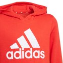 Adidas Bluza dla dzieci adidas Essentials Big Logo Hoodie czerwona GN4037