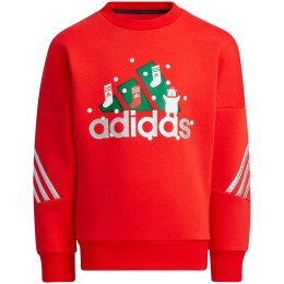 Adidas Dres dla dzieci adidas LK Holiday Set czerwono-granatowy H40344
