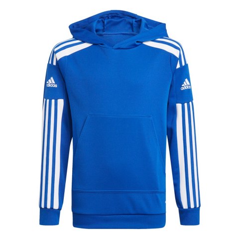 Adidas teamwear Bluza dla dzieci adidas Squadra 21 Hoody Youth niebieska GP6434 Adidas teamwear Bluza dla dzieci adidas Squadra 21 Hoody Youth niebieska GP6434