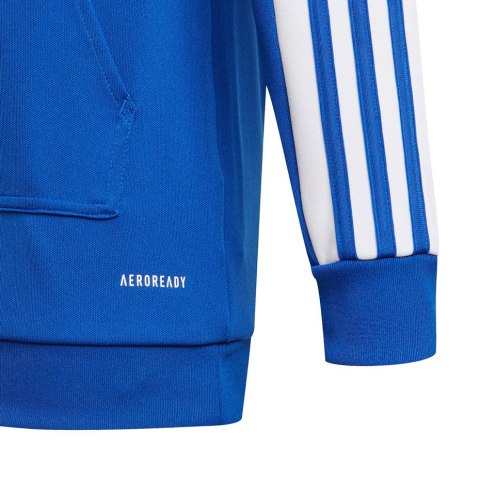 Adidas teamwear Bluza dla dzieci adidas Squadra 21 Hoody Youth niebieska GP6434 Adidas teamwear Bluza dla dzieci adidas Squadra 21 Hoody Youth niebieska GP6434