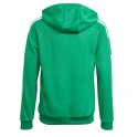 Adidas teamwear Bluza dla dzieci adidas Squadra 21 Hoody Youth zielona GP6432