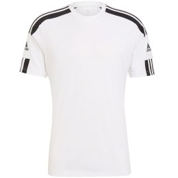 Adidas teamwear Koszulka męska adidas Squadra 21 Jersey Short Sleeve biała GN5723