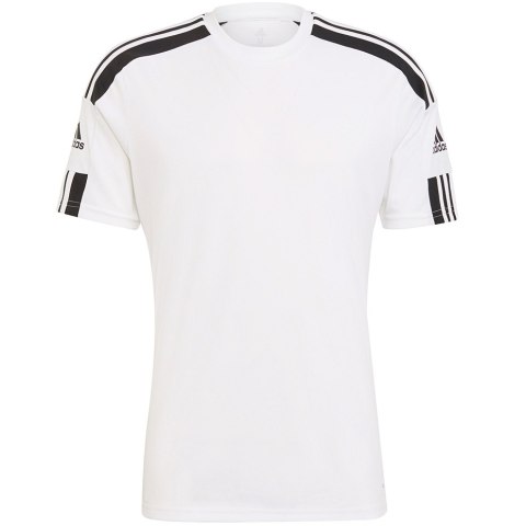 Adidas teamwear Koszulka męska adidas Squadra 21 Jersey Short Sleeve biała GN5723 Adidas teamwear Koszulka męska adidas Squadra 21 Jersey Short Sleeve biała GN5723