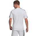 Adidas teamwear Koszulka męska adidas Squadra 21 Jersey Short Sleeve biała GN5723 Adidas teamwear Koszulka męska adidas Squadra 21 Jersey Short Sleeve biała GN5723
