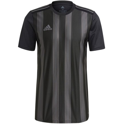 Adidas teamwear Koszulka męska adidas Striped 21 Jersey czarna GN7625