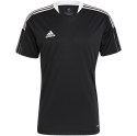 Adidas teamwear Koszulka męska adidas Tiro 21 Training Jersey czarna GM7586 Adidas teamwear Koszulka męska adidas Tiro 21 Training Jersey czarna GM7586