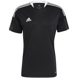 Adidas teamwear Koszulka męska adidas Tiro 21 Training Jersey czarna GM7586