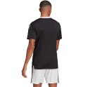 Adidas teamwear Koszulka męska adidas Tiro 21 Training Jersey czarna GM7586 Adidas teamwear Koszulka męska adidas Tiro 21 Training Jersey czarna GM7586
