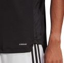 Adidas teamwear Koszulka męska adidas Tiro 21 Training Jersey czarna GM7586 Adidas teamwear Koszulka męska adidas Tiro 21 Training Jersey czarna GM7586