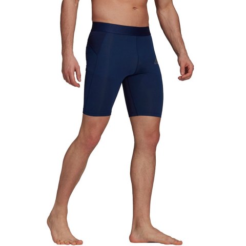 Adidas teamwear Spodenki męskie adidas Techfit Short Tight granatowe GU7313 Adidas teamwear Spodenki męskie adidas Techfit Short Tight granatowe GU7313